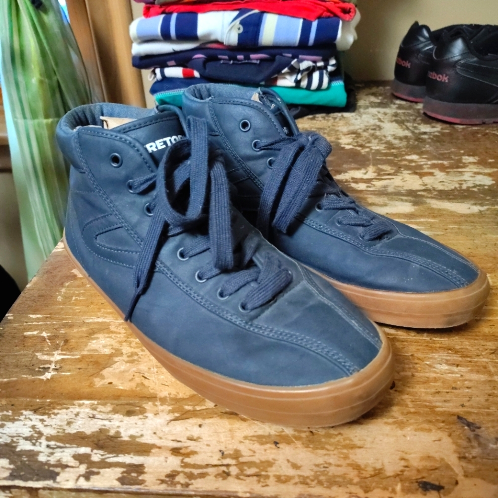 Men's Size 10 Tretorn High Top Nylite